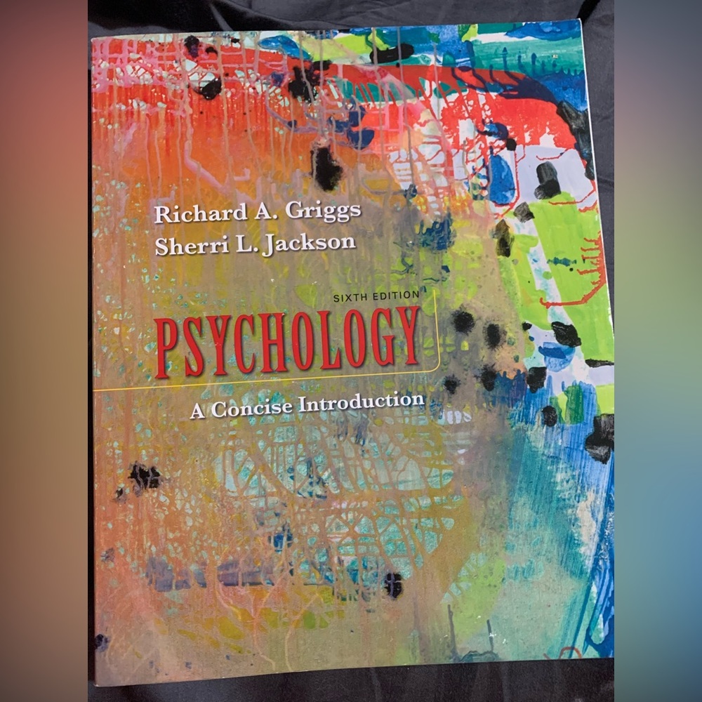 Psychology a concise introduction 6th edition college book brand new